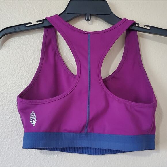 Free People Movement Plum Move Me Racerback Sports Bra - Picture 4 of 8